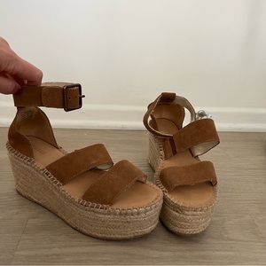 Soludos Palma Suede Espadrille Platform Sandals